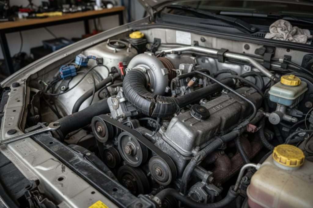 Durite turbo percée : pourquoi le voyant moteur s’allume ?