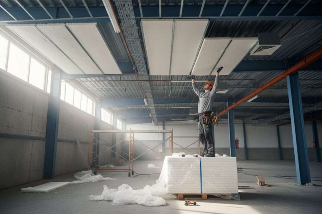 Plafond van aménagé : matériaux, isolation et finitions