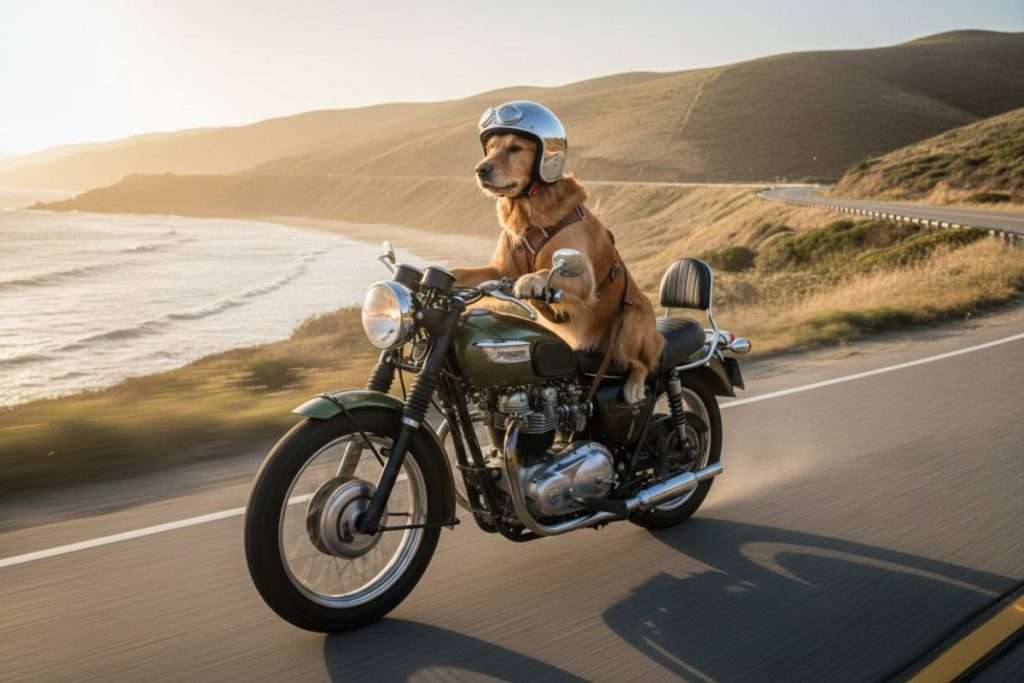 Transport chien sur moto : la sécurité avant tout