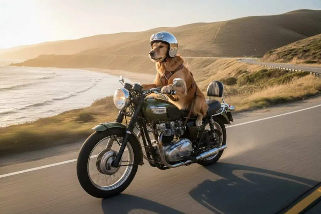 Transport chien sur moto : la sécurité avant tout