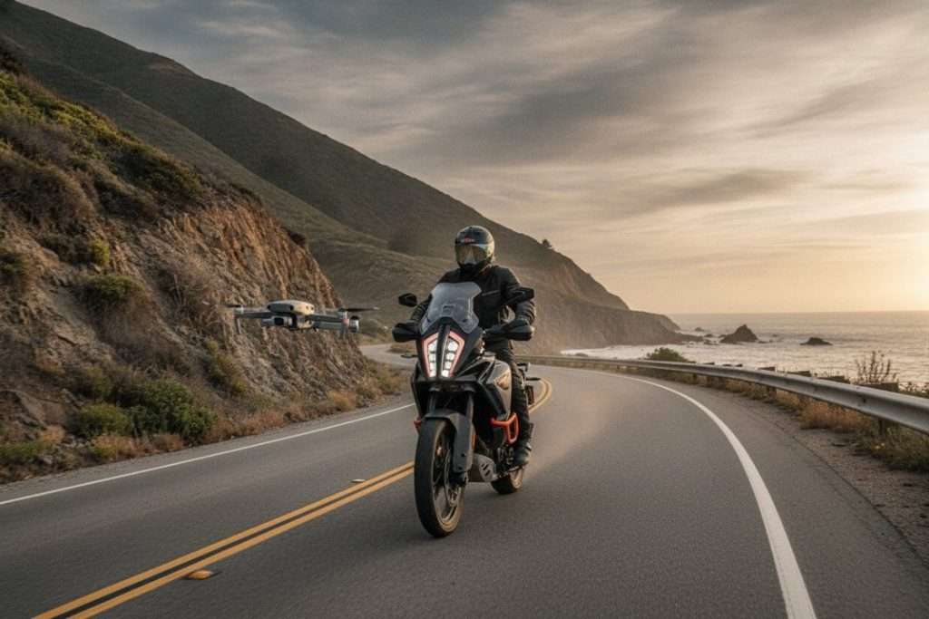 Drone suiveur pour moto : le guide complet